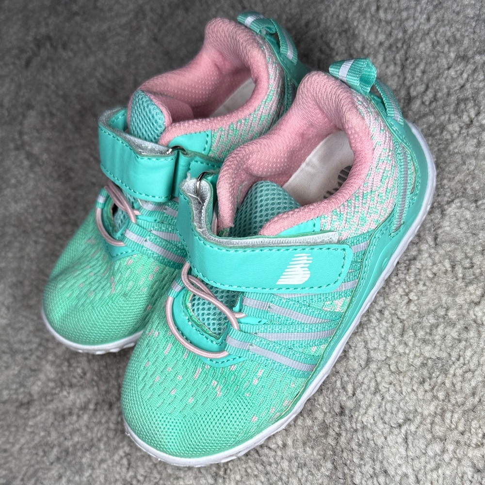 Kids Mint & Pink Athletic Sneakers - Unbranded